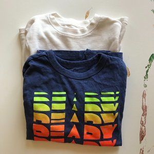 2 Kids Long Sleeves T-Shirt (Size 10)